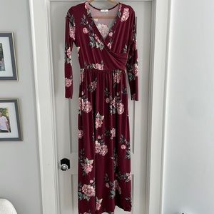 Reborn J Floral maxi dress, size M